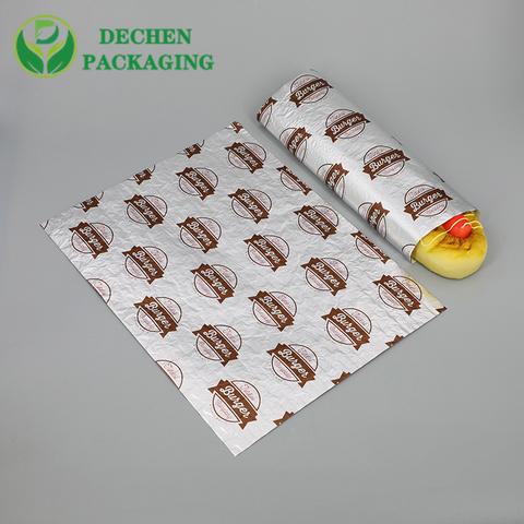 Food packaging aluminium foil paper