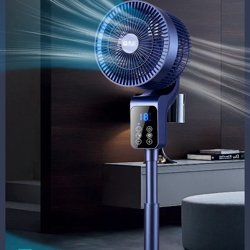 Appareils ménagers Ventilateur sur pied électrique Ventilateur de sol Petite télécommande domestique Ventilateur d'aromathérapie intelligent