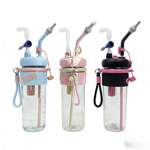Bouteille musicale plate respirante pour l'entraînement vocal et <span class=keywords><strong>la</strong></span> maîtrise de <span class=keywords><strong>la</strong></span> respiration – Dispositif d'entraînement sonore pour <span class=keywords><strong>la</strong></span> prononciation et le contrôle respiratoire - Product Image 1
