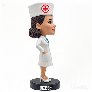 Tùy Chỉnh Dễ Thương Vui Hình Dạng Bobblehead Mô Phỏng Bác Sĩ Trang Trí Mùa Xuân Thiết Kế Nhựa Thủ Công Mỹ Nghệ Cho Siêu Căng Thẳng Cứu Trợ Kinh Doanh Quà Tặng - Product Image 2