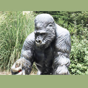 Vivid Animal Animatronic Live Animal Statue Tier <span class=keywords><strong>Gorilla</strong></span> in voller Größe zu verkaufen - Product Image 4