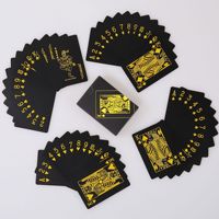 Impression de logo personnalisé de haute qualité Poker Cartes à jouer Cartes de jeu de luxe pour la famille