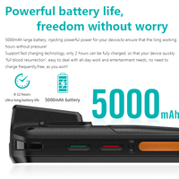 Escáner de Código de Barras PDA Resistente ODM con Android 14, Lector de Códigos QR 2D, NFC, 4G, GPS, IP67 para Inventario, Almacén y Cadena de Suministro