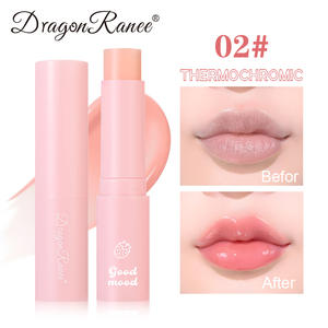 DRAGON RAANEE <span class=keywords><strong>3</strong></span>色リップバーム変化リップバーム保湿フルーツ温度変化ストロベリーカラーレスピンクリップバーム - Product Image 6