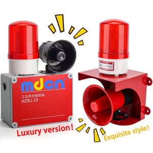 Chất lượng cao có thể điều chỉnh âm lượng âm thanh 130 Decibel Loud hệ thống báo động với vật liệu nhôm cho an toàn nhà âm thanh hình ảnh cảnh báo - Product Image 1