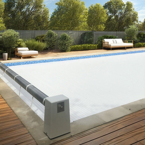 Bande de couverture de piscine pour PC électrique de qualité supérieure bande de couverture ouverte pliante vente chaude accessoires d'outils de piscine compétitifs - Product Image 4