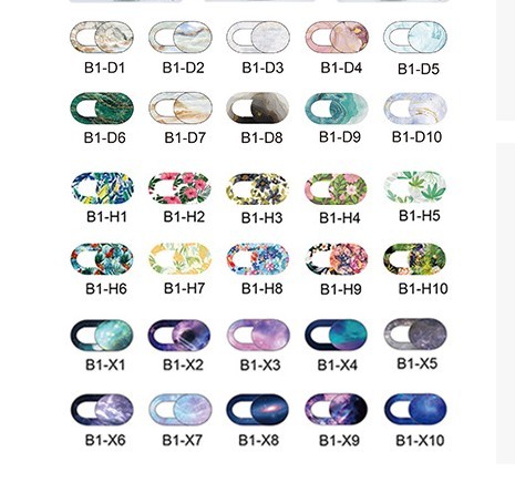 New Painted Camera Anti-see Case WebCam Shutter Privacy Slider Camera Cover for Macbook Laptop Phone 86 Kinds