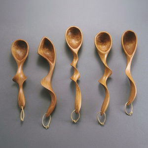 Vente en gros de couverts en bois faits à la main, ensemble de cuillères et fourchettes en bois pour les fournisseurs de restaurants et les distributeurs d'articles de cuisine - Product Image 1