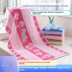 Wholesale Factory Price Woven Quick-dry Pure Cotton <strong>Towels</strong> for Adult with Cartoon <strong>Pattern</strong> Home Use <strong>Hand</strong> <strong>Towel</strong> &amp; Face <strong>Towel</strong> - Product Image 6