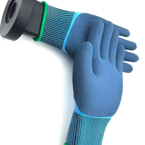 Gants sableux en <span class=keywords><strong>latex</strong></span> doublement trempés, isolés et antidérapants de jauge 15 personnalisés pour les travaux électriques - Product Image 3