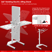 BioMol RP 450Nm - 850Nm Appareil de luminothérapie infrarouge à lumière rouge complète personnalisable 5W LED avec écran tactile et 7 longueurs d'onde