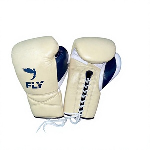 Guantes de Boxeo Personalizados Unisex Fly Sanda, de Cuero Genuino, con Cordones, Correa de Muñeca Ajustable, Agarre Antideslizante, Transpirables, para Boxeo Completo - Product Image 6
