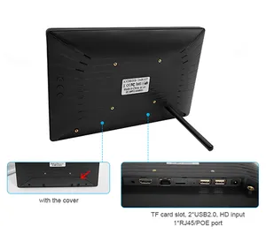 Tableta PC con puerto Rj45, dispositivo Ethernet Poe de 10 pulgadas, personalizado, OEM, Android, 10,1 pulgadas