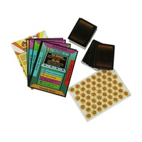Cartes à jouer en papier de style poker personnalisées avec un design unique présentées dans une boîte en papier attrayante Jeu de cartes