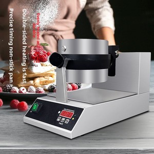 Machine à gaufres <span class=keywords><strong>et</strong></span> crêpes électrique professionnelle 3 cm avec contrôle intelligent de la température <span class=keywords><strong>et</strong></span> garantie de 6 mois - Product Image 2