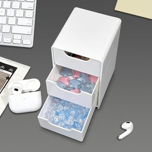 Elegante Organizador de Escritorio Portátil de 3 Niveles, Caja Divisora de Plástico para Suministros de Oficina, Almacenamiento de Joyas y Cosméticos con Cajones - Product Image 5