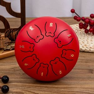 Tambor de Lengüetas de Acero de Alta Calidad de 6 Pulgadas y 8 Tonos, Estilo Oso, con Múltiples Colores - Product Image 4