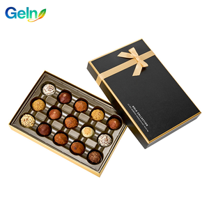 Hộp bao bì sô cô la đa đặc điểm thân thiện với môi trường với cấu trúc cứng nhắc thiết kế an toàn thực phẩm - Product Image 1