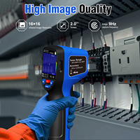 Caméra thermique infrarouge 300 000 pixels, imageur thermographique portable, détection de fuites d'air dans les conduits HVAC