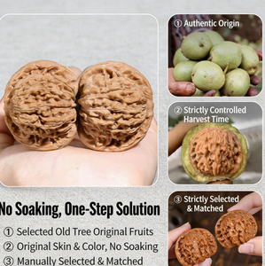 Par de Nueces Wenwan Naturales de Árbol Antiguo, para Juego Manual, Decoración, Arte y Colección - Product Image 6