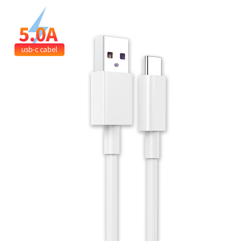 DataRoad Custom 1M TPE 5A Quick mobile phone USB C To USB Fast Charging cable For Android Huawei