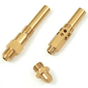 Gas Stove Burner Nozzle Accessories Integrated Stove Burner Nozzle Liquefied Natural Gas Brass Nozzle