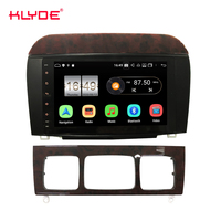 Autoradio Android pour Classe S W220 - Lecteur multimédia avec CarPlay et Android Auto sans fil, prise en charge de l'amplificateur, DSP, 4G LTE