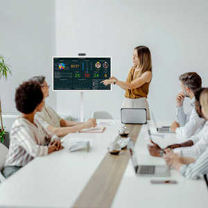 Monitor Inteligente con Pantalla Táctil Inalámbrica LCD de 24, 27 y 32 Pulgadas para Entretenimiento en el Hogar, con Base Inteligente <span class=keywords><strong>Byme</strong></span>, Android 12 y TV/Tablet Giratoria - Product Image 3