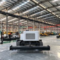 Machine à laser autopropulsée Vanguard, moteur haute efficacité, largeur de 3000 mm pour la construction de grands terrains en béton