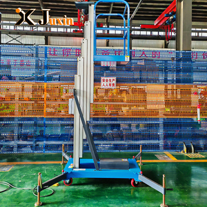 Piattaforma Aerea Mobile Idraulica Monoposto in Alluminio <span class=keywords><strong>per</strong></span> Corridoi Stretti Interni - Product Image 3