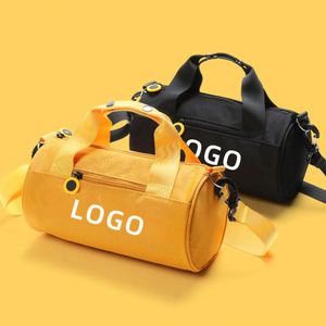 Bolsa de Viaje Infantil Amarilla al por Mayor, Bolso de Mano, Bolsa de Gimnasio para Danza, Fitness y Natación con Logotipo Personalizado - Product Image 1