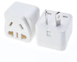 Hot Selling Professionele Universeel Naar India 3 Pin Plug Adapter Voor Reizen