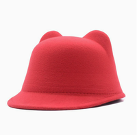 Chapeau en feutre à bord roulé Fleur Delacour, Académie de Beaux-Batons, Sorcière, Magicien, Elfe, Tulipe Magique pour Enfants et Adultes