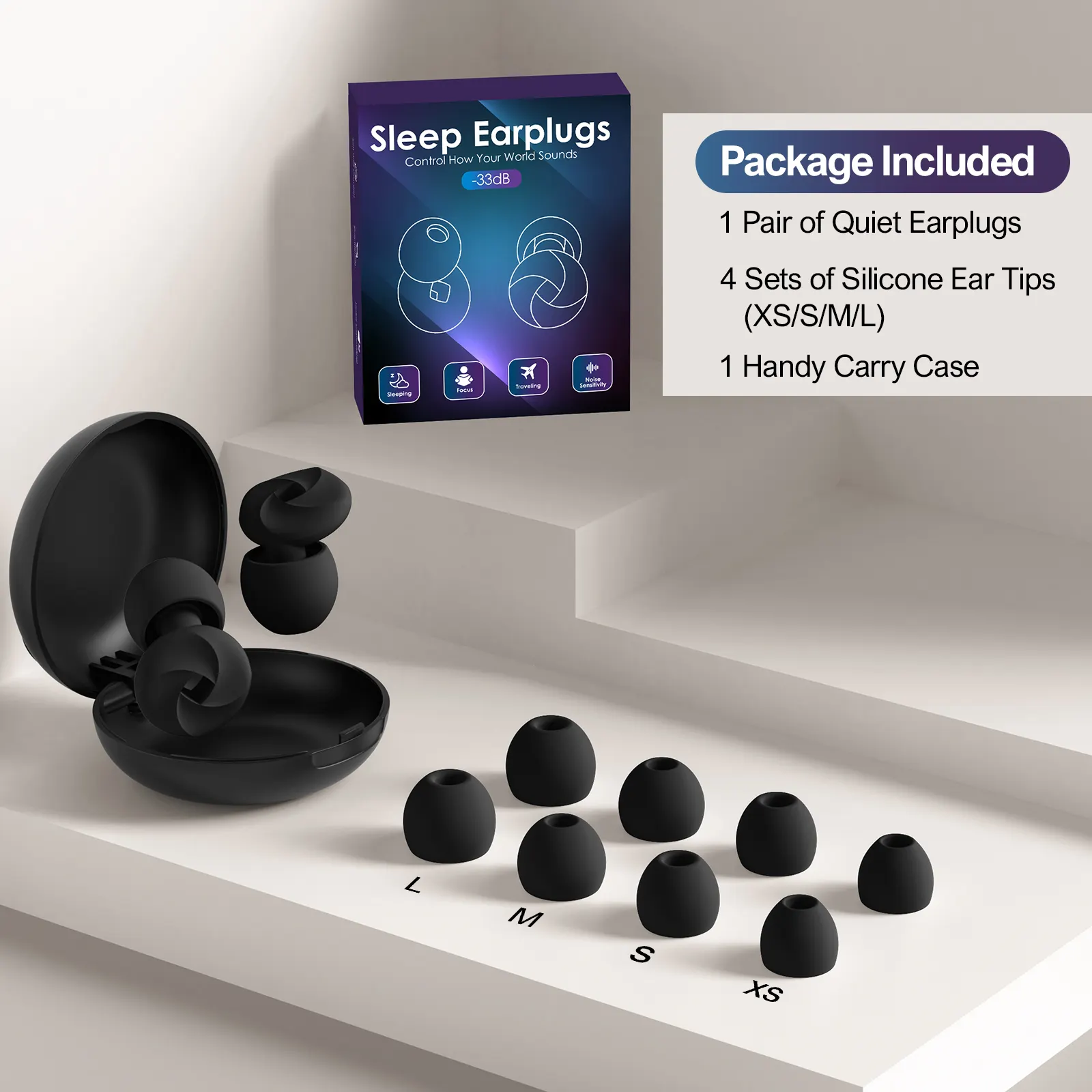 hörschutz silikon ohrstöpsel ohrstöpsel für schlafen schlafen ruhiges klang geräuschunterdrückung