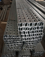 Structure de montage solaire pré galvanisée C Channel Système de montage solaire GI Steel C Channel Steel