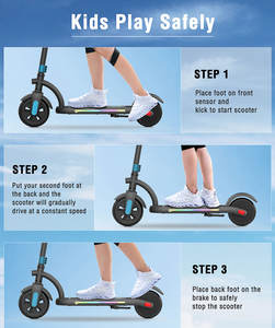 Trottinette Électrique Gyroor H40 Étanche pour Enfants, avec Pneu de 6,5 Pouces, en Stock dans l'Entrepôt UE – Convient aux Adolescents - Product Image 3