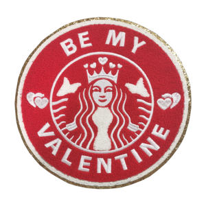 رقع تطريز مخصصة من الشينيل والترتر، قابلة للكي بالحرارة، مع شريط فيلكرو، للاستخدام كسلسلة مفاتيح أو شارة، قابلة للخياطة، مع شعار بالليزر، تطريزات للقبعات والحقائب والملابس. - Product Image 4