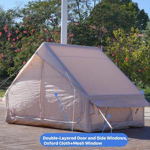 Tienda de Campaña YOLO para Exteriores, Tela Oxford, Doble Capa, Una Habitación, Impermeable, Resistente al Viento, Cuatro Estaciones, Apertura Automática Rápida - Product Image 5