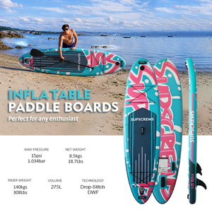 Planche de SUP gonflable légère 10,6 pieds pour sports nautiques, complète avec siège de kayak - Product Image 1