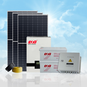 Esg 5KW lai hoàn chỉnh off-lưới nhà năng lượng mặt trời hệ thống điện Kit Lithium Ion pin dự phòng biến tần MPPT cho nhà sử dụng ngoài trời - Product Image 5