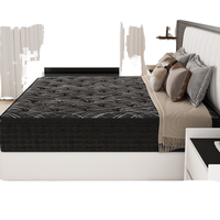 Matelas à ressorts ensachés indépendants noirs personnalisables