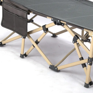 Cama <span class=keywords><strong>de</strong></span> <span class=keywords><strong>viaje</strong></span> plegable para acampar al aire libre al por mayor, cómodas camas plegables para adultos, cama <span class=keywords><strong>de</strong></span> campamento portátil - Product Image 6
