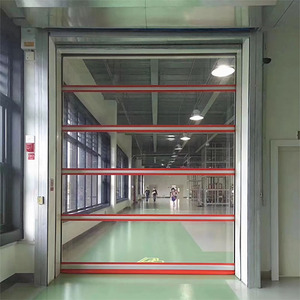 Puerta Rápida Enrollable de <span class=keywords><strong>PVC</strong></span> Industrial de Alta Velocidad, Automática y Flexible, para <span class=keywords><strong>Entrada</strong></span> de Almacén, Taller o Fábrica - Product Image 6