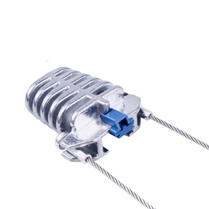 Abrazadera de Anclaje Aéreo PAM-08 para Cable de Fibra Óptica FTTH Tipo 8, Autoajustable de 3-7 mm, Compatible con Líneas ABC de Bajo Voltaje - Product Image 1