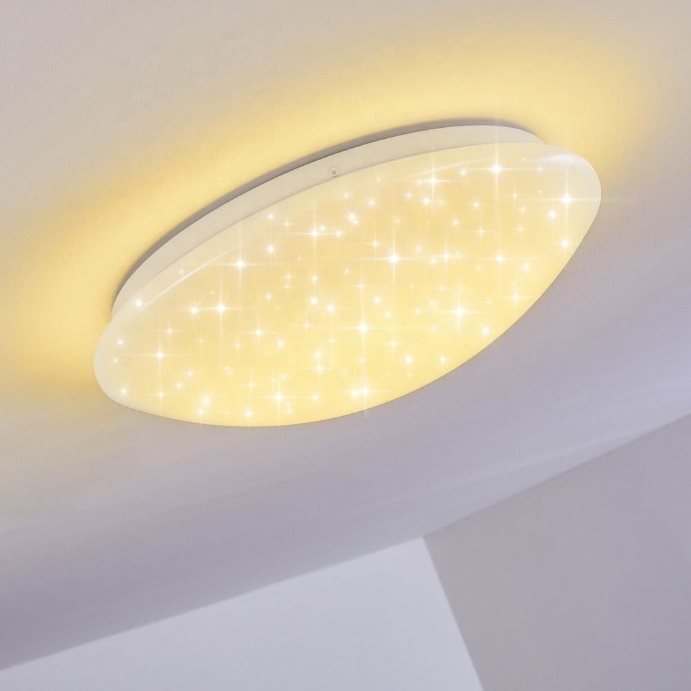 Home Decor Plastic Ceiling Lamp Fixture with Lampshade Ceiling Light for Home Office Hanging Application