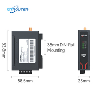 Gateway Industrial IoT de Frecuencia Global 4G GSM, Módem LTE de Bajo Costo con Serial Rs485 para IoT, Compatible con el Protocolo MQTT