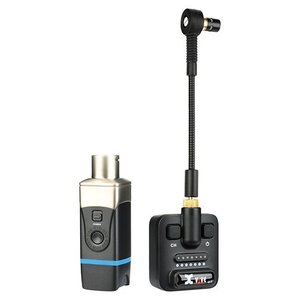 Sistema de Micrófono Inalámbrico U8 para Guitarra Acústica, Condensador XLR, Negro - Product Image 1