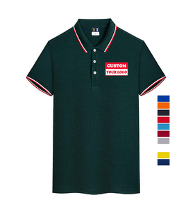 100%Polyester Dry Fitt Short Sports Personalized Logo Printing Promotional Men Plain Blank Golf Polo t Shirt