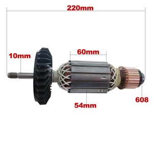 Remplacement d'ancre de Rotor d'armature AC220V-240V pour meuleuse d'angle <span class=keywords><strong>BOSCH</strong></span> GWS25-180 GWS25-<span class=keywords><strong>230</strong></span> GWS26-180 GWS26-<span class=keywords><strong>230</strong></span> - Product Image 2