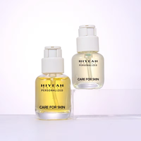 Bouteille en verre à fond épais et épaule ronde, nouveau style, pour fond de teint, 30ml 50ml, avec pompe à pression, pour émulsion, sérum et huile, vente en gros